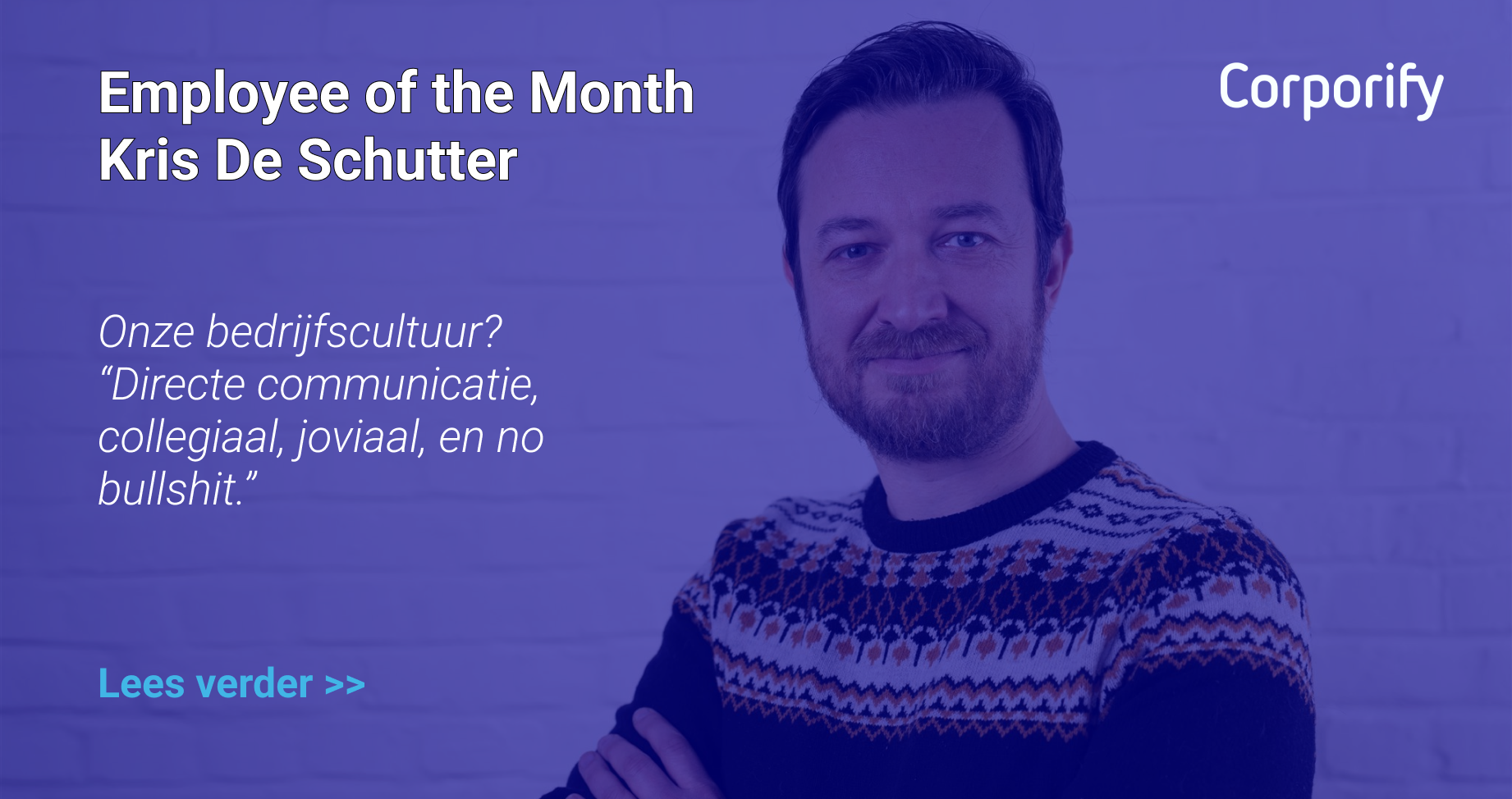 Employee of the Month - Kris De Schutter