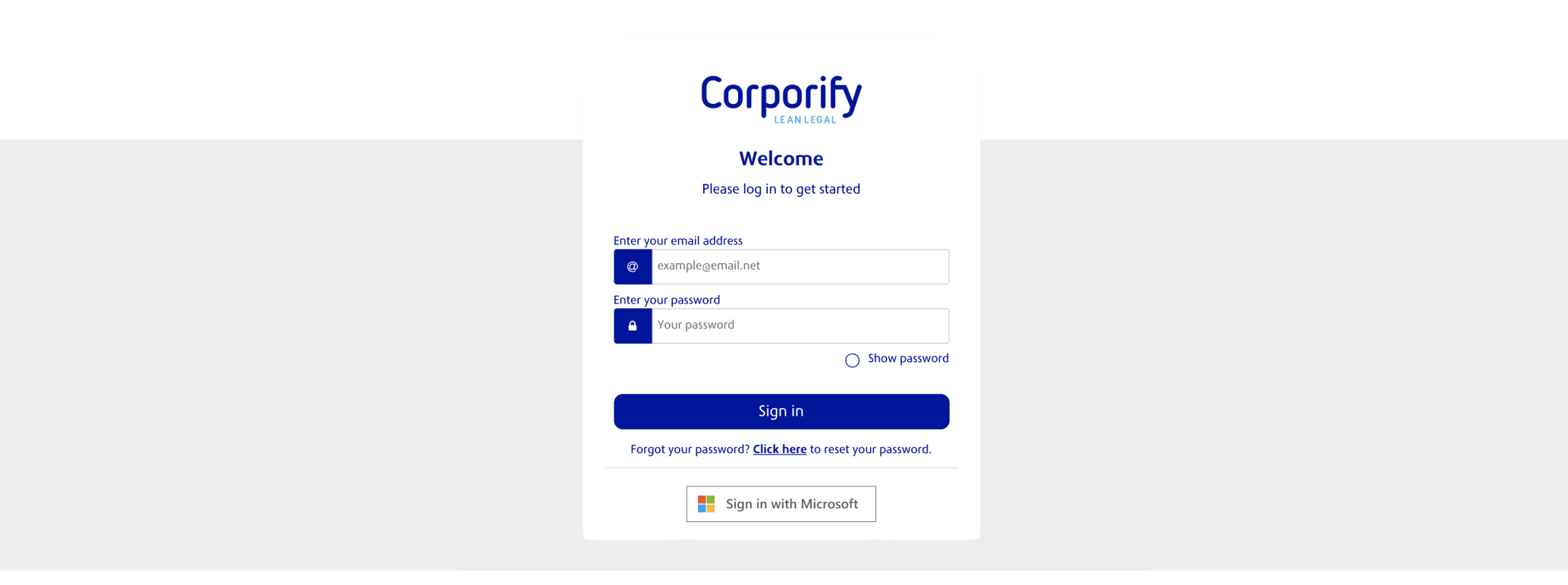 Security Corporify hero